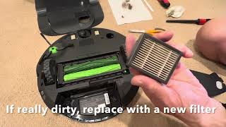 How to cleanmaintain J7  iSeries i7 i3 i6 i8 roomba and self emptying tower Avoids errors [upl. by Nahsar]