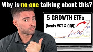 THESE PROFIT 100000 FASTEST 5 Growth ETFs no one talks about [upl. by Enairda]