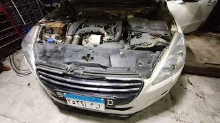 Peugeot 508 cabin air filter replacement تغيير فلتر تكييف بيجو 508 [upl. by Hehre393]