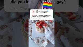 I’m blind here’s how I knew I’m gay 🏳️‍🌈 askreddit recipes shorts redditshorts baking [upl. by An872]