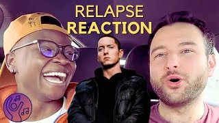 Relapse FULL ALBUM Eminem reaction [upl. by Ahsatam]