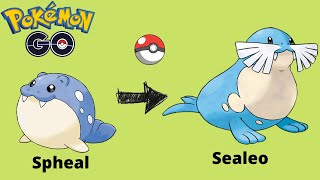 Pokemon Go  Spheal evolves into Sealeo sealeo [upl. by Ignatia]