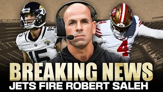 NFL49ers Update Jets fire Robert Saleh just as SF signs a kicker — Matthew Wright [upl. by Anna-Diana361]