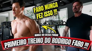 RODRIGO FARO NUNCA TREINOU DESSA FORMA  PRIMEIRO TREINO COM O CARIANI [upl. by Atina]