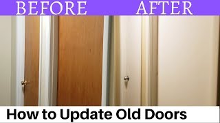 How to Repaint and Update Old Doors [upl. by Cirdla]