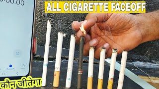 All Cigarette Faceoff  which will win Subscribe [upl. by Notgnirra]