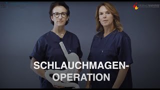 Adipositas SchlauchmagenOperation  einfach erklärt [upl. by Laurita]