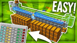 Minecraft Item Sorting System Easy amp Expandable Tutorial 116 [upl. by Adnohsek]