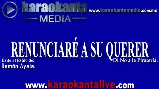 Ramón Ayala Renunciaré a su querer DEMO [upl. by Rosabella]