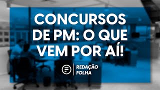 Concurso PMERJ e outras PMs pelo Brasil Redação Folha aovivo [upl. by Neo373]