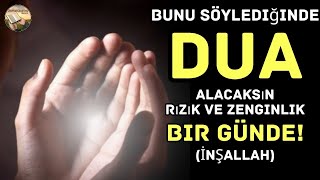 BU DUAYI OKUYAN KİŞİNİN RIZKI GÖKTEN İNER YERDEN BİTER VE PAŞALAR GİBİ RAHAT YAŞAM SÜRER 🤲🏻 [upl. by Calvina]