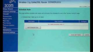 3Com Router Wireless OfficeConnect CableDSL [upl. by Asined]