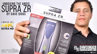 Unboxing the Andis Supra ZR by Dave Diggs  4k UHD by Dave Diggs [upl. by Adnek438]