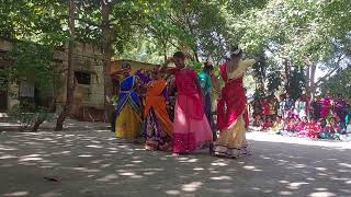 Kande Parasivana dance  GMHPS THAMBRAHALLI on the occasion of Childrens Day [upl. by Eerehs7]