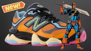 NEW  GOT EM CITRUSY  DEADLY ASSASIN VIBES  NEW BALANCE 9060 BLACK  ORANGE  newbalance [upl. by Ekul]