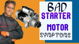 Bad Starter Motor Symptoms [upl. by Kokoruda]