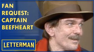 Fan Request Captain Beefhearts Last Appearance With Dave  Letterman [upl. by Macfadyn]