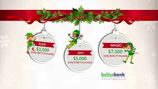 Belize Bank Christmas FlexiLoan 2018 [upl. by Ainocal477]