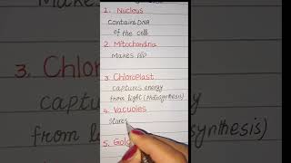 Cell organelles  Cell organelles and their functions  working of cell organelles [upl. by Solram]