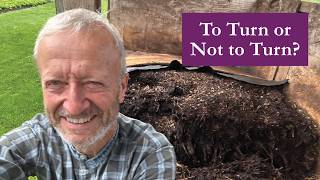 Turn Compost Once with Less Effort what turning means and why it can help [upl. by Ecertap]