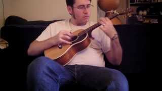 Salomila Slack Key Baritone Ukulele Oct 04 2014 [upl. by Alyakam]