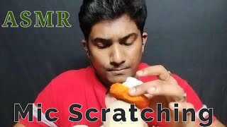 asmr mic scratching and mouth sounds [upl. by Ramberg323]