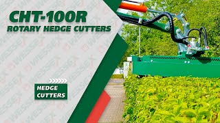 CHT100R Rotary Hedge Cutter  Wessex International [upl. by Aicinet]