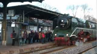 Ausfahrt der 18 201 in Quedlinburg [upl. by Donough]