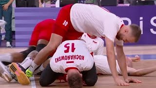 USA Vs POL Mens Volleyball Quarter finals HIGHLIGHTS United States Vs Poland Volleyball Highlights [upl. by Valery495]