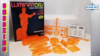 FRANKENSTEIN 18 Scale Monogram Luminators Styrene Kit Unboxing [upl. by Evelinn500]