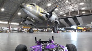 Hollywood Bomber Episode 64  Darren drives through the hangar [upl. by Nywloc84]