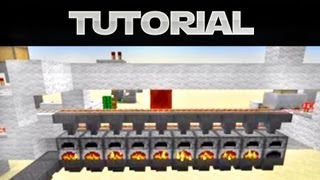 Automatischer Ofen  Industrieofen  Minecraft Tutorial  Deutsch HD [upl. by Malo]