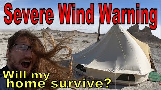 Teton Sports Sierra 12 Review The Best Canvas Tipi Tent for Off Grid Winter Camping in the Desert [upl. by Graves]