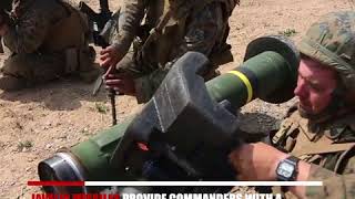 US Marines Fire Javelin Missiles at Northern Strike [upl. by Retep]