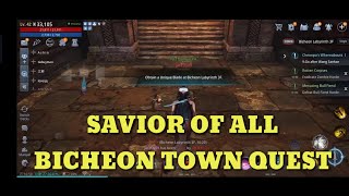 SAVIOR OF ALL MIR4 BICHEON TOWN QUEST [upl. by Gibun383]