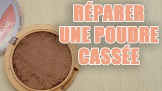 Astuce pour réparer votre fard à paupières cassé [upl. by Graehme]