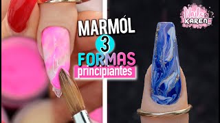 Cómo HACER EFECTO MÁRMOL  3 FORMAS [upl. by Willtrude]