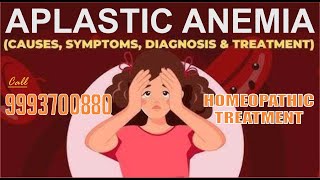 Aplastic Anaemia Weakness Homeopathy Treatment Advanced Homeo Health Centerdrakdwivedi indore [upl. by Esyned62]