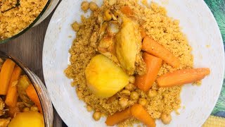 Couscous Served With Chicken And Vegetables Curry I Taste Assuredshorts [upl. by Anolahs]