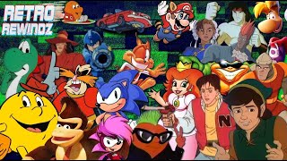 Game Cartoons  12 Hour Marathon  The 80s and 90s  Full Episodes with Commercials  Retro Rewindz [upl. by Philoo936]