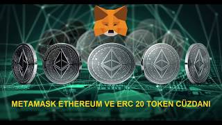 Ethereum ve ERC20 Token Cüzdanı Metamask  Metamask Wallet Extension [upl. by Nodarb]