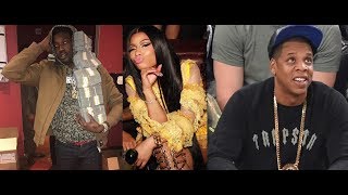 Nicki Minaj Takes Shots at Meek Mill after he posts Jay Z lyrics Meek Mill Responds back [upl. by Enorel]