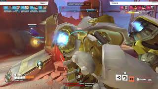 Who Said Reinhardt Was Trash OVERWATCH 2 GAMEPLAY [upl. by Nnylyrehc]