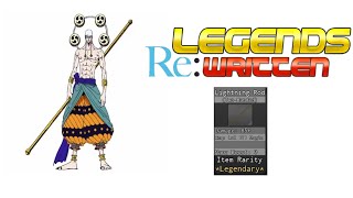 Lightning rod showcase  Legends ReWritten  Roblox [upl. by Yerocal252]