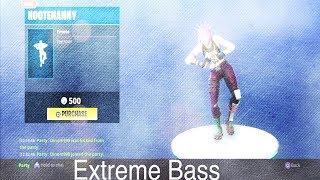 Fortnite Hootenanny Bass Boosted [upl. by Nnalyrehs]