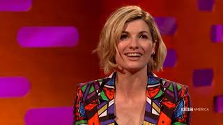 How Jodie Whittaker Found Out She Was Doctor Who  The Graham Norton Show  BBC America [upl. by Delia136]