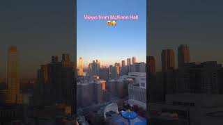 The most stunning view from McKeon 😍🏙️—NYC Skyline Views Fall [upl. by Enymsaj]