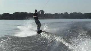 Dom Sirois at Orlando Wakeboard Academy Doing Tantrum wwwhpwakeschoolcom [upl. by Brindell]