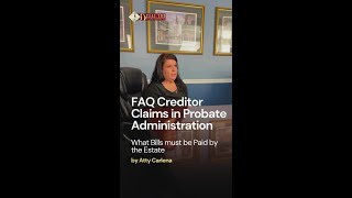 Creditor Claims in Probate Administration Answered [upl. by Ethelstan93]