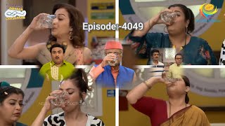 episode 4049 review in hindi  tmkoc video  today episode tmkoc review [upl. by Sedlik993]